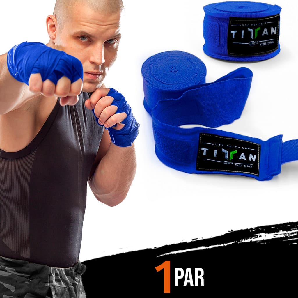 2 Bandagem Elástica Protetora Artes Marciais Luta Esporte Protetor Mão 3,5 Metros Boxe