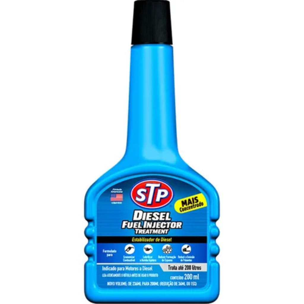 Aditivo Para Motor Diesel Stp Para Limpeza Dos Injetores Cor Azul-turquesa
