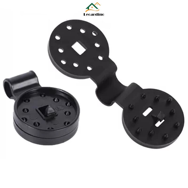 100/200 PCS Clipes De Pano De Sombra Plástico Rede Para Estufas Fixação De Tecido Acessórios Gancho Cerca Grommet