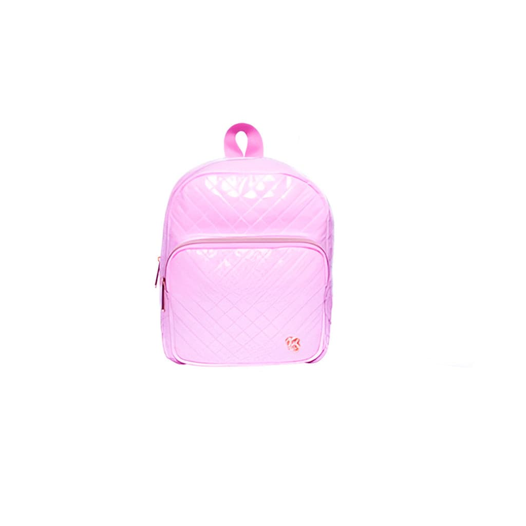 Mochila Feminina Brilhosa Glitter Rosa Para Estilo