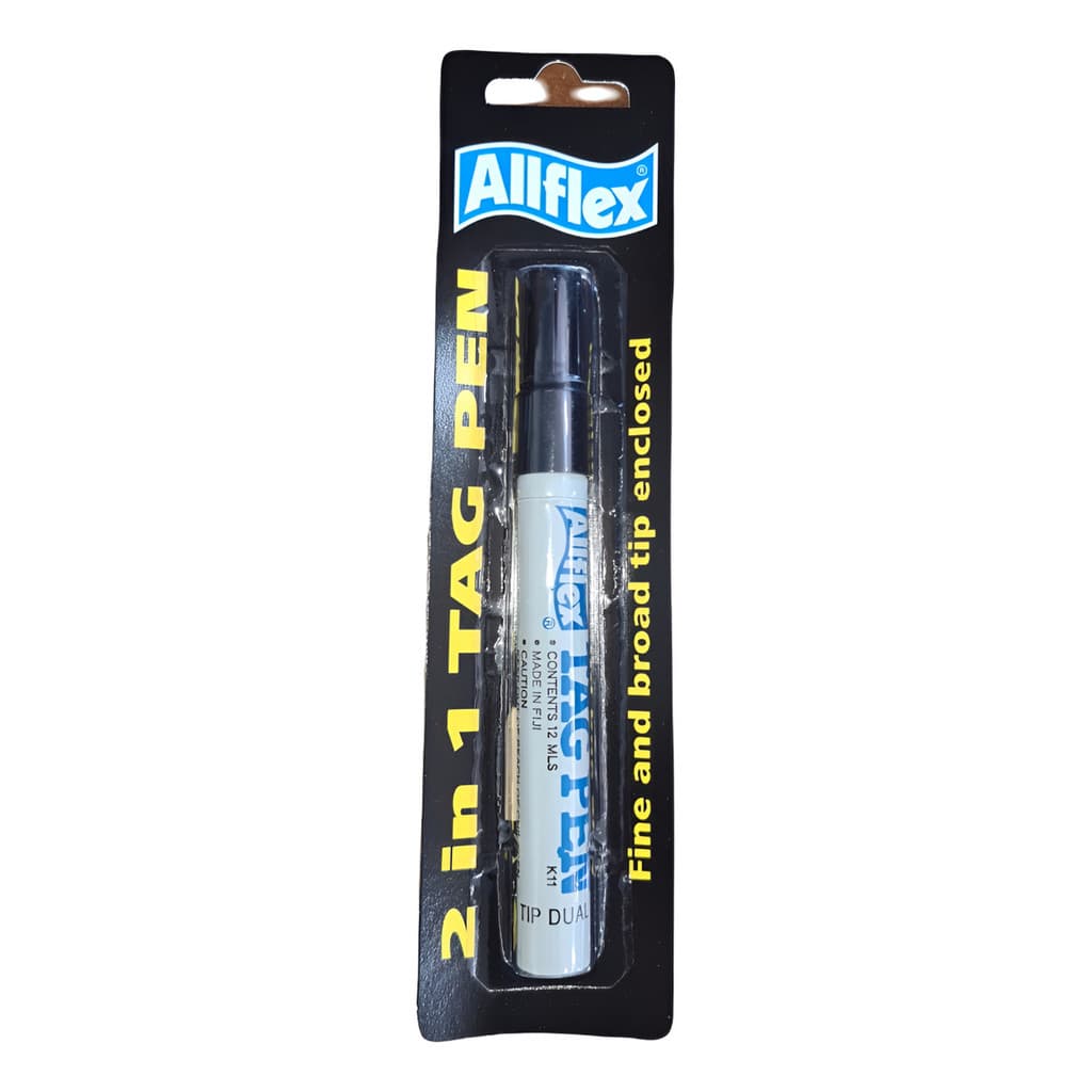 Caneta Para Brincos Bovinos Suinos Allflex Tagpen Cor Preto