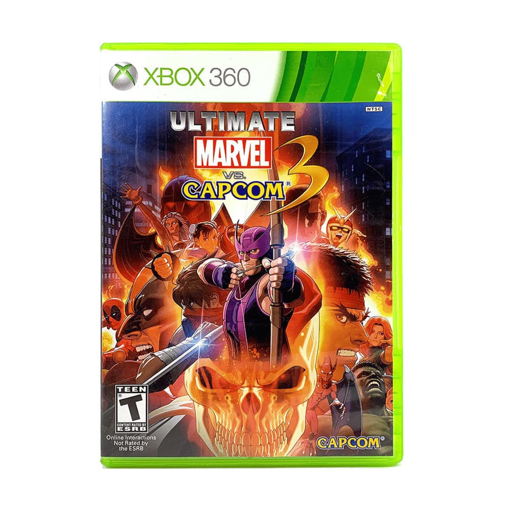 Jogo Ultimate Marvel VS Capcom 3 Xbox 360 Físico (Seminovo)