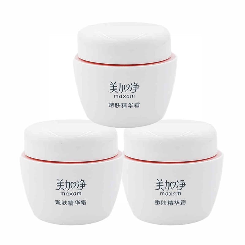 3 Garrafas Meijia Creme Essência Rejuvenescedora de Limpeza 80g Creme Hidratante Hidratante