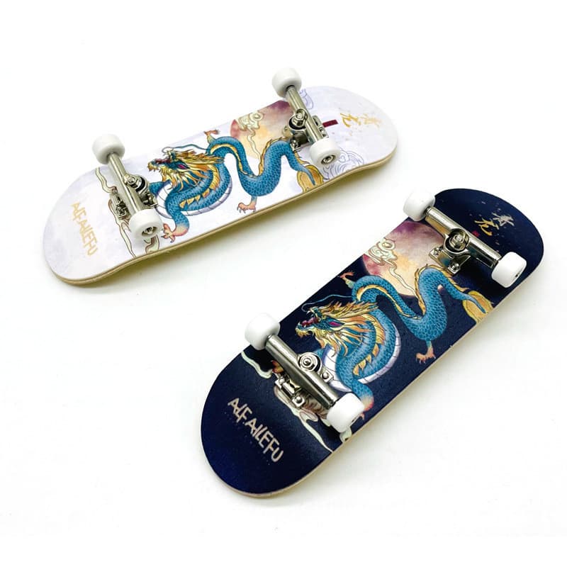 30mm Skate De Dedo Profissional Brinquedo Criativo Presente Maple Mini