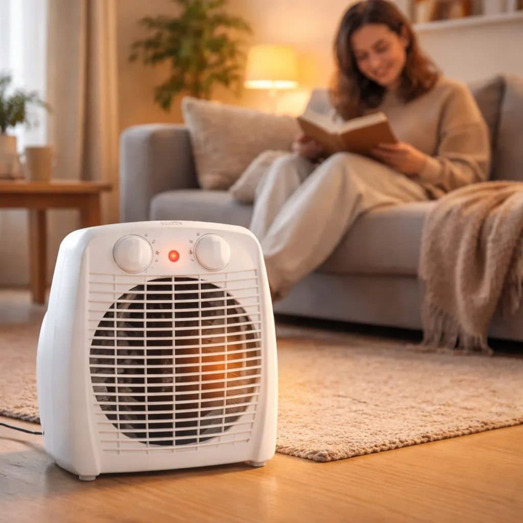 Aquecedor Ar Elétrico Portátil Quente Vários Ambientes 127v