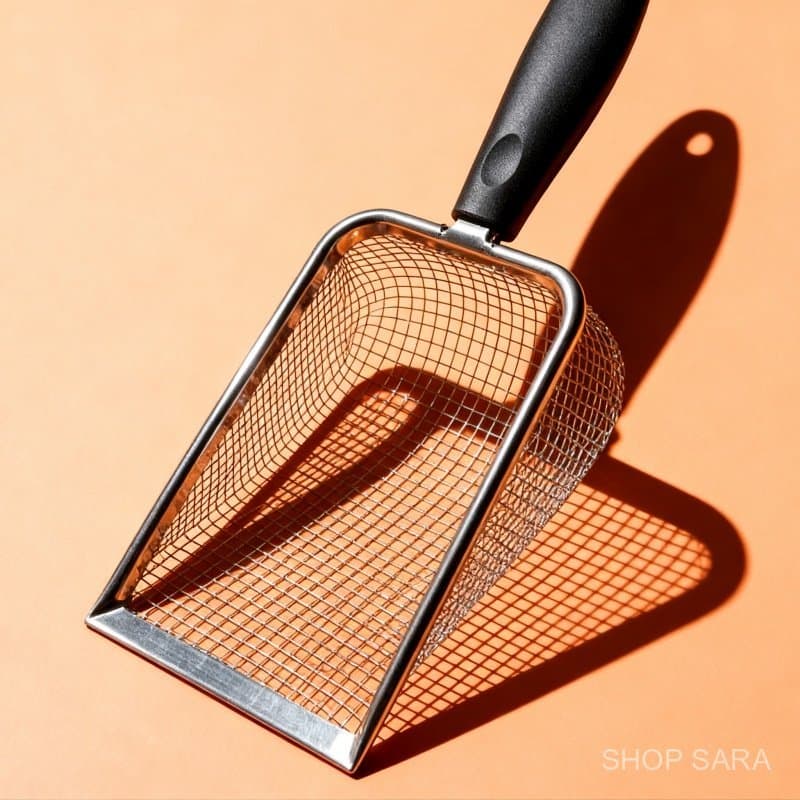 1/2/3 Unidades Pá De Areia Felina Filtra Rapidamente SuperfíCie Lisa Grip ConfortáVel Material DuráVel