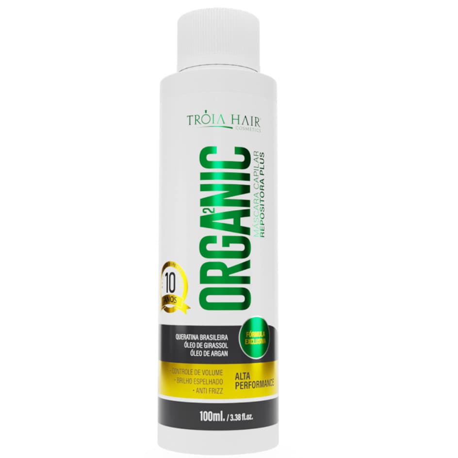 Progressiva Organic Alta Performance 100ml – Edição Limitada | Alisamento Natural, Brilho Intenso