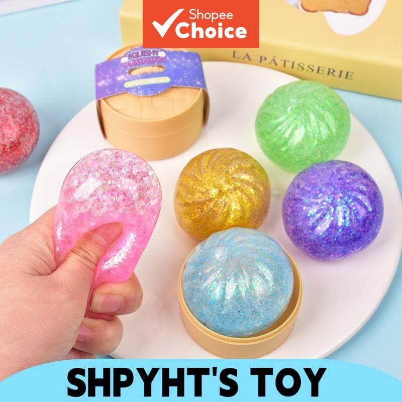 Portátil Realista Macio Bun Squeeze Bola Alívio Do Estresse Brinquedo Halloween