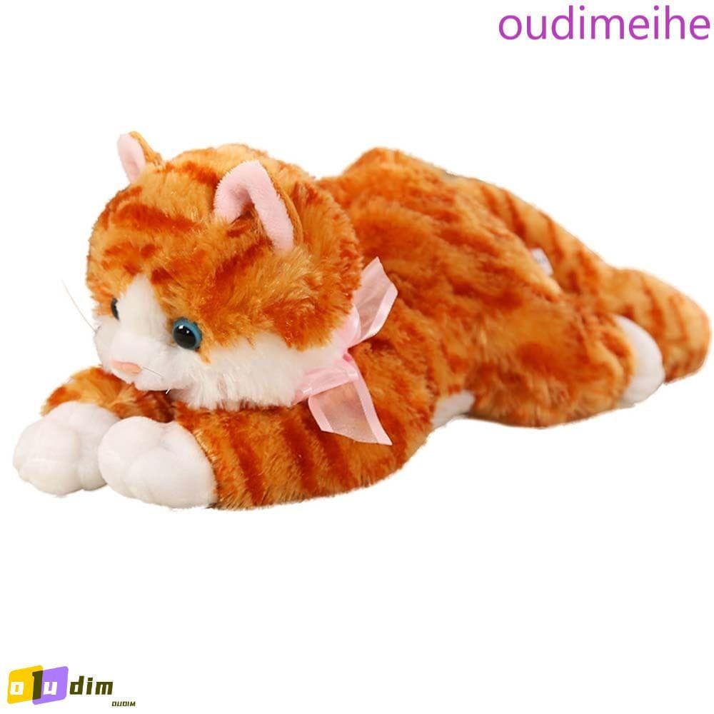 OUDIMEIHE Gato Boneca De Pelúcia Animal Gatinho Travesseiro Sofá Almofada Decoração Para Casa Brinquedo Do Sono Brinqued