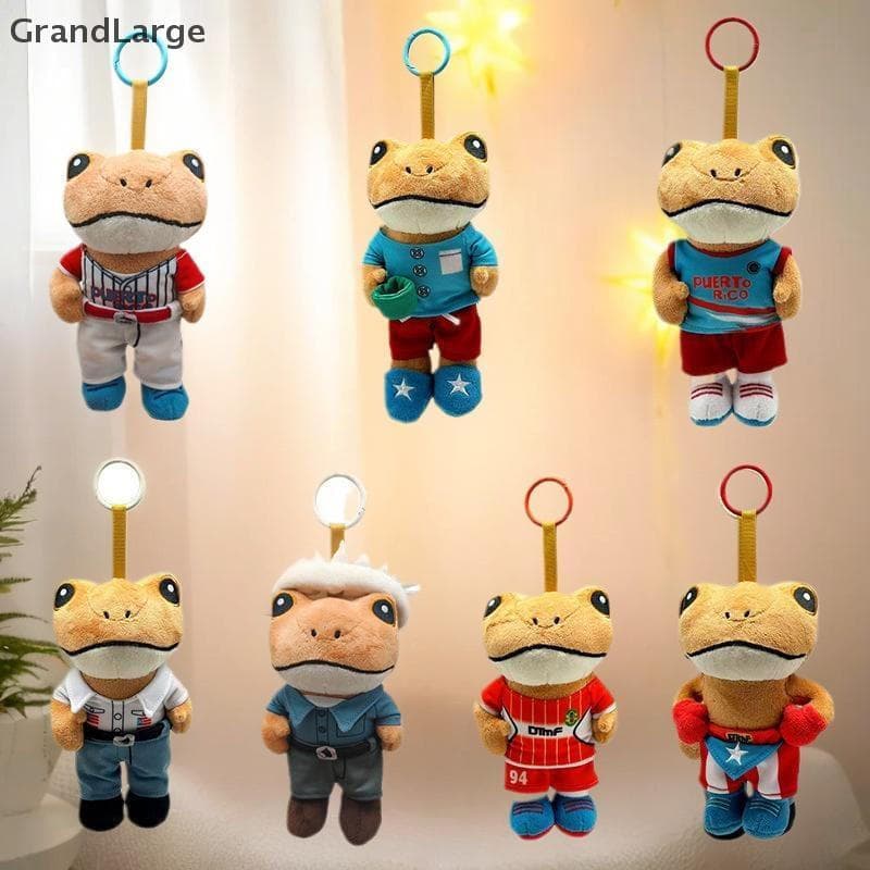 [GrandLarge] 1 Peça Presente Colecionável Raro Exclusivo El Sapo Concho Plush Bad Bunny Reggaeton Music Style Puerto Ric