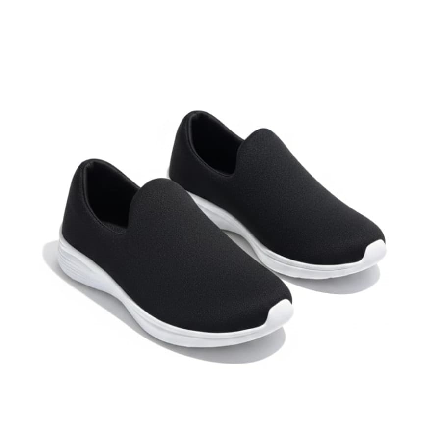 Tenis Calce Fácil Infantil Confortável Menino Estilo Casual do 27/33 Preto