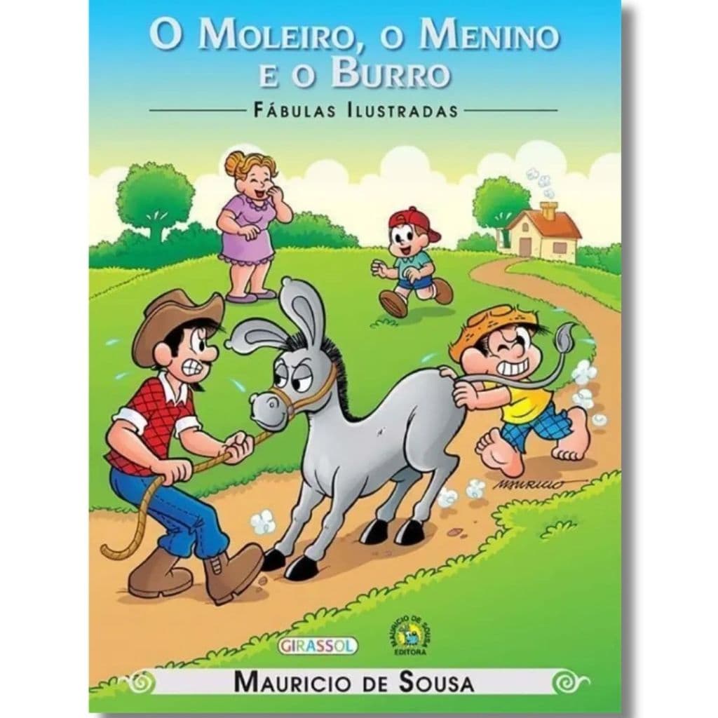 Turma da Mônica | O Moleiro, O Menino e o Burro | Fábulas Ilustradas