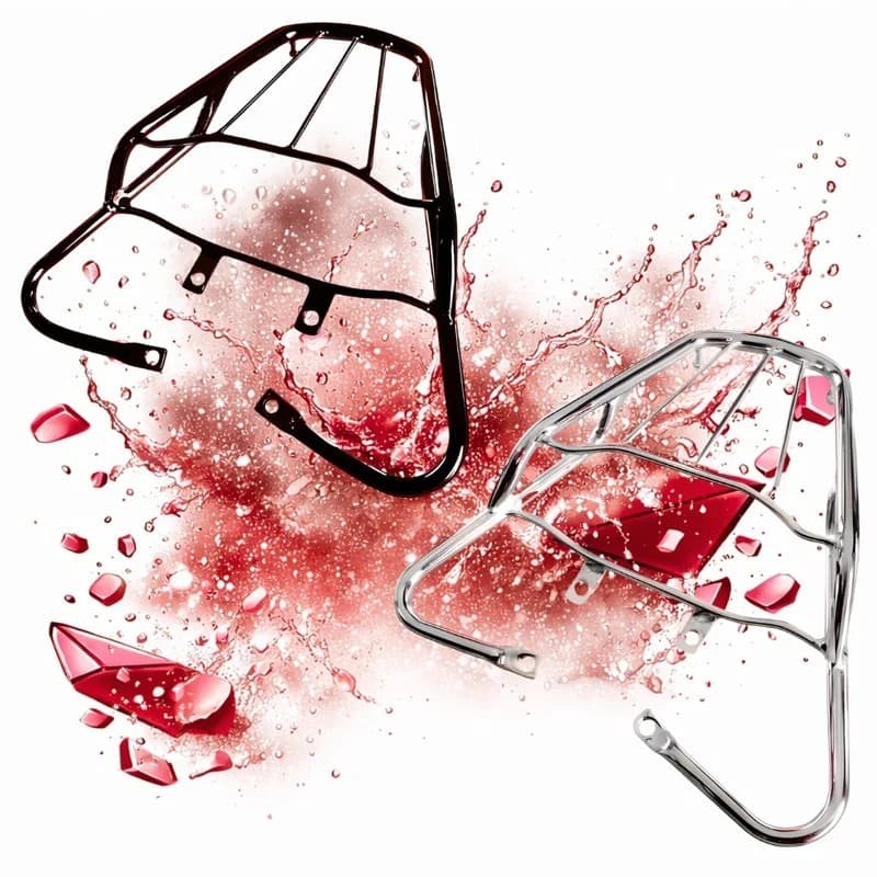 Bagageiro Fan Start 160 150 Cromado Preto 2014 2015 2016 2017 2018 2019 2020 2021