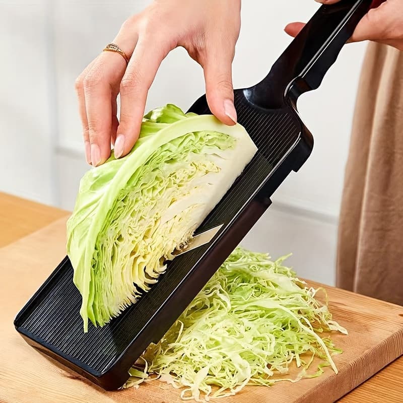 Cortador de Repolho Multifuncional de Plástico - Picador e fatiador manual de vegetais para picar, fatiar e outras opera