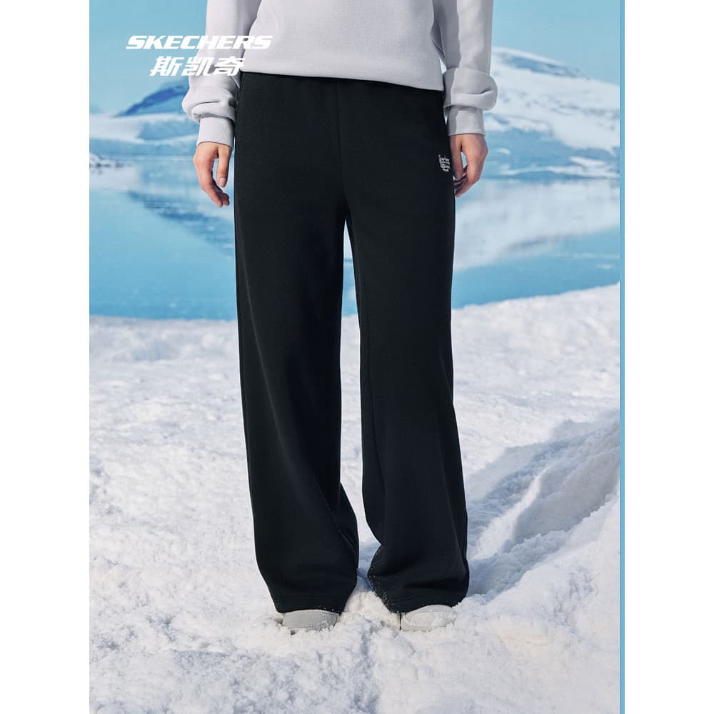 Skye Oficial Novo Estilo Senhoras Versão Solta Calças de Malha Calças Esportivas Casuais