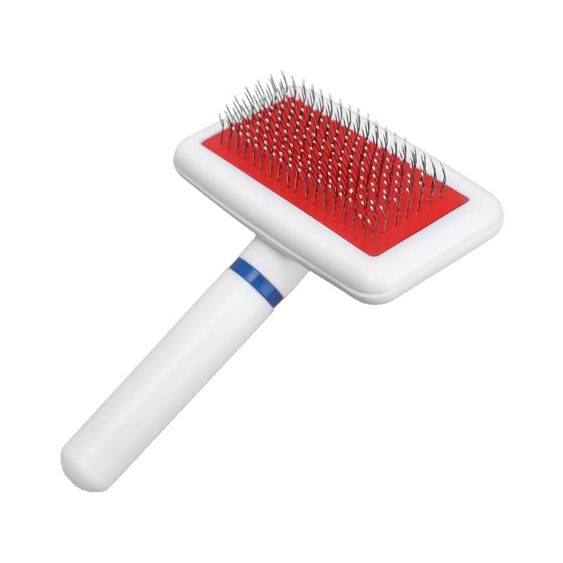 Pente de agulha grossa para remoção de pelos de animais de estimação, pente pequeno e leve de aço, pente para cães e gat