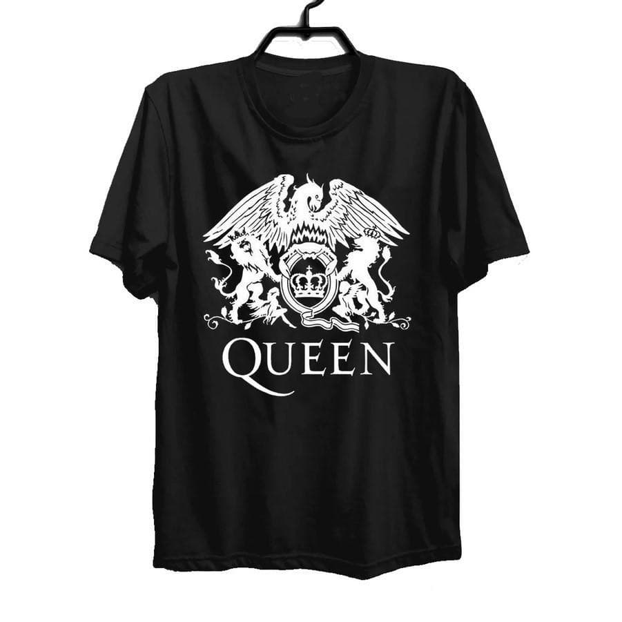 Camiseta Camisa Básica Banda Rock com estampa do Queen  Moda Unissex 100% algodão Envio Rápido