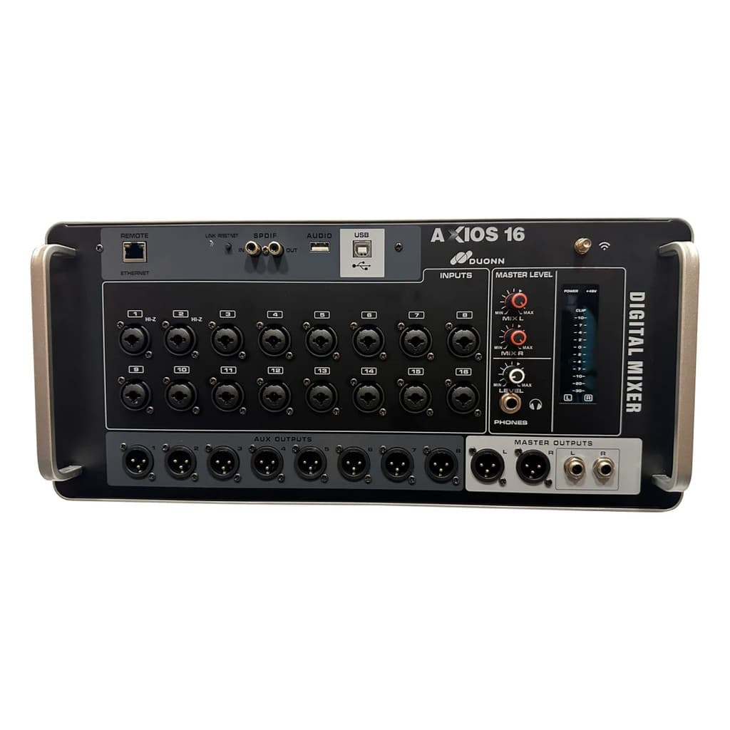Mesa de Som Digital 16 Canais 8 Aux Duonn AXIOS 16
