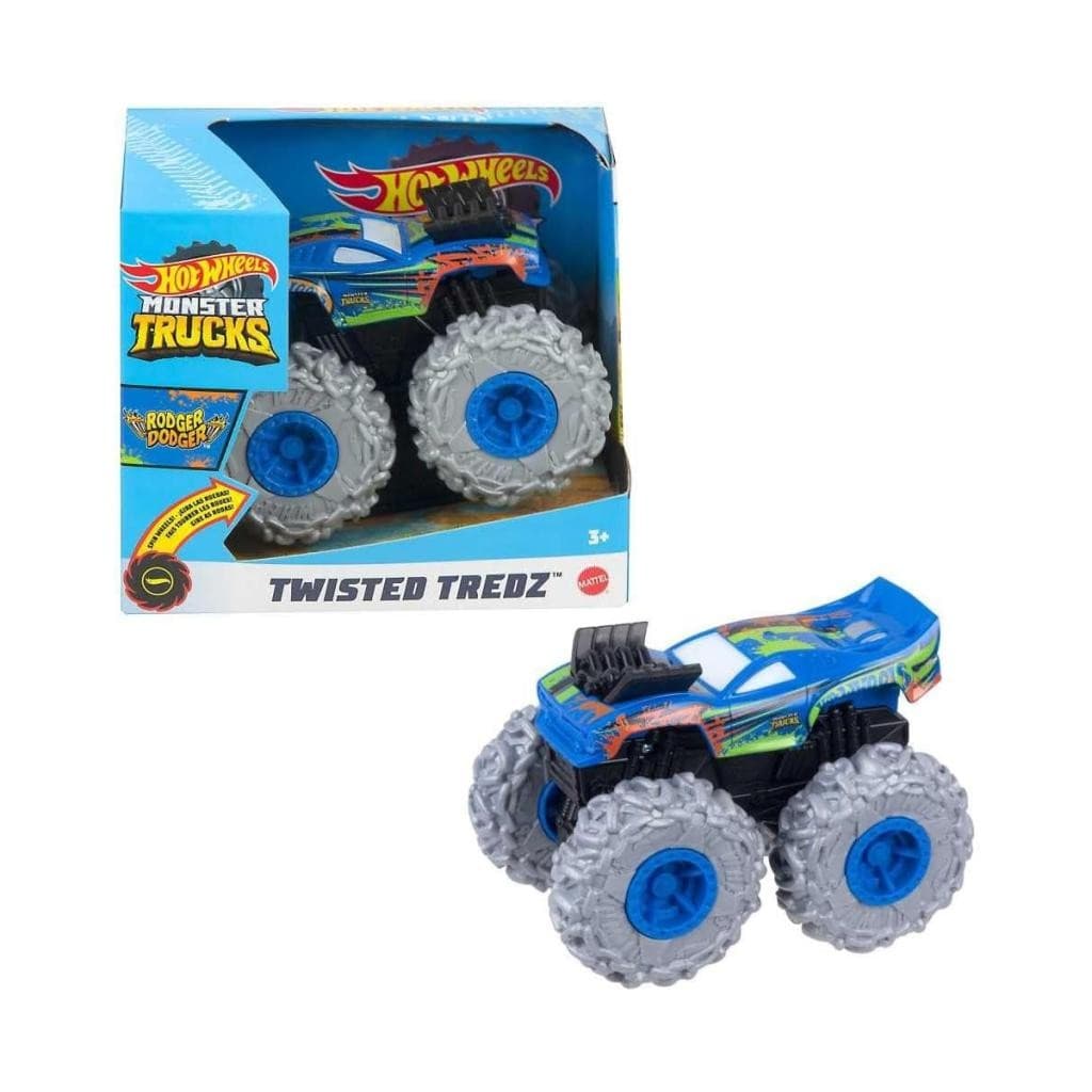 Carrinho Hot Wheels Rodger Dodger Monster Truck Pneus Gigantes Infantil Off-Road Mattel