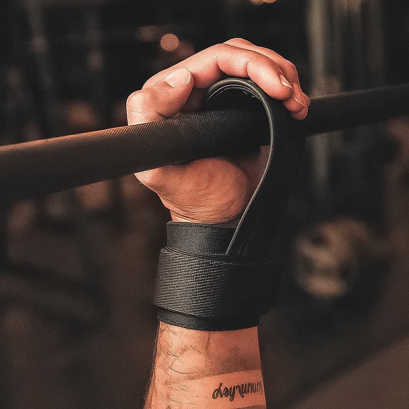 Apoio Grip Strap Força Explosiva Resistência Extrema Premium Original