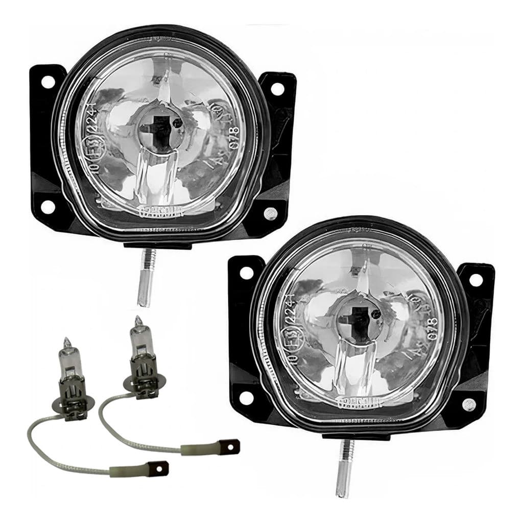 Par Cibie Auxiliar  Farol Milha Vidro Fiat H1 Universal