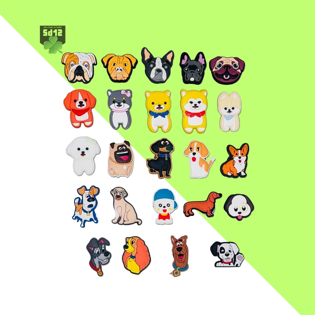 Pin Aplique Decorativo de Cachorrinho – Unitário p/ Babuche