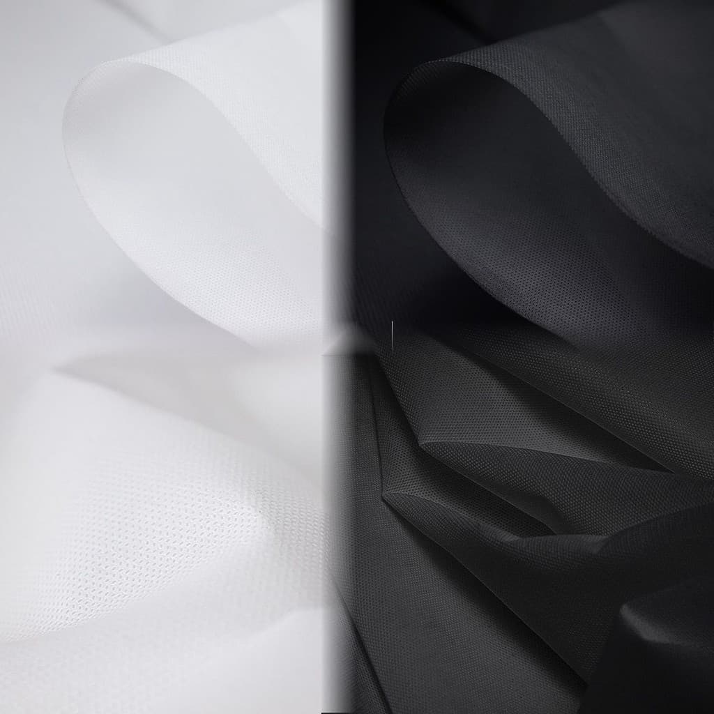TNT 100g Preto e Branco 5m x 1,40m – Artesanato, Decoração