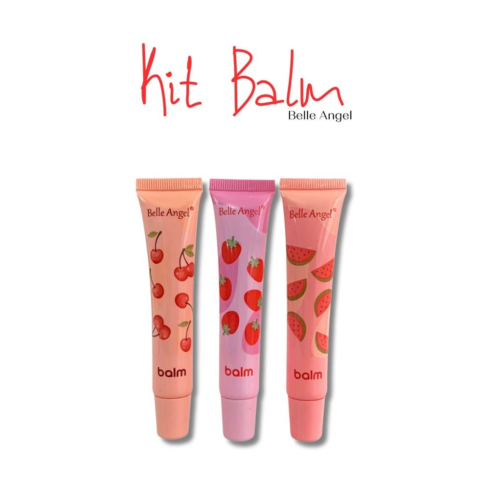 Kit balm bisnaga frutas - Belle angel