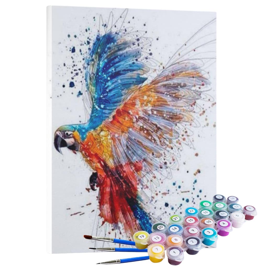 Kit Pintura Terapêutica - Arara Encantada