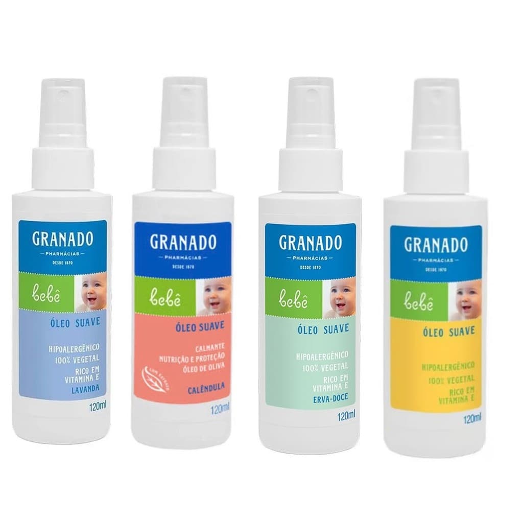 Óleo Suave Bebê Granado 120ml