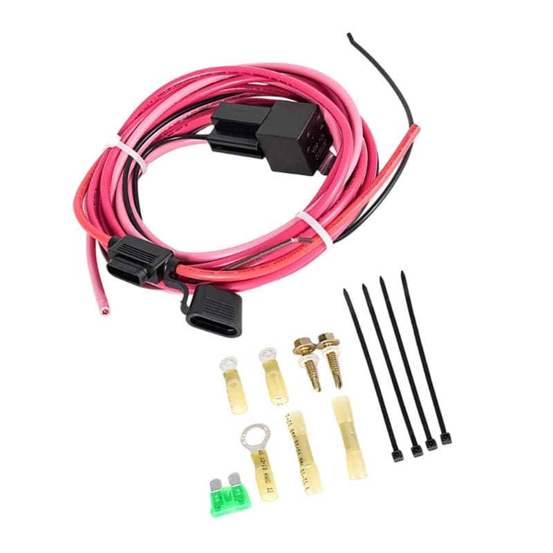 kiss Veículo Bomba De Combustível Chicote De Energia 12V 40A Relés Kit Para Projetos De Fiação Da Baía Do Motor Com Term