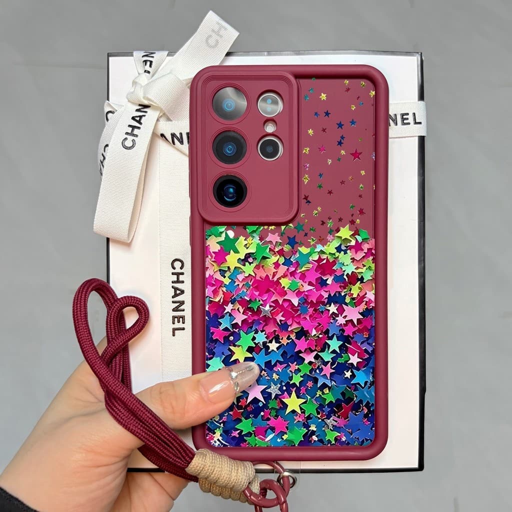 【6 Cores Sofisticadas】Capinha Samsung S26 Ultra TPU Anti Impacto Cute Proteção de Câmera S25 S24 A56 A55 A35 A25 #129