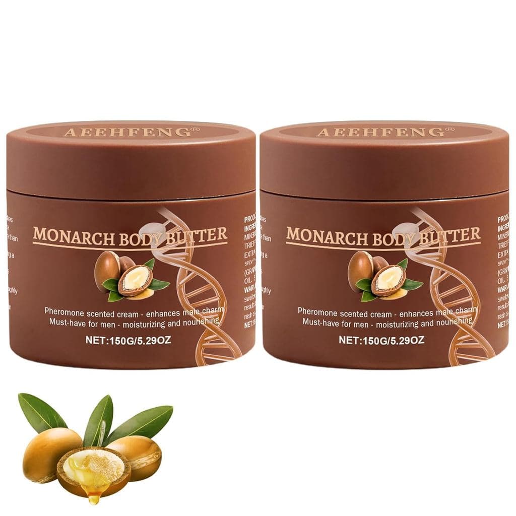 Manteiga Corporal para Homens, Manteiga Corporal Natural Avançada, Manteiga Corporal King Cologne-150g, Hidratante e Lev