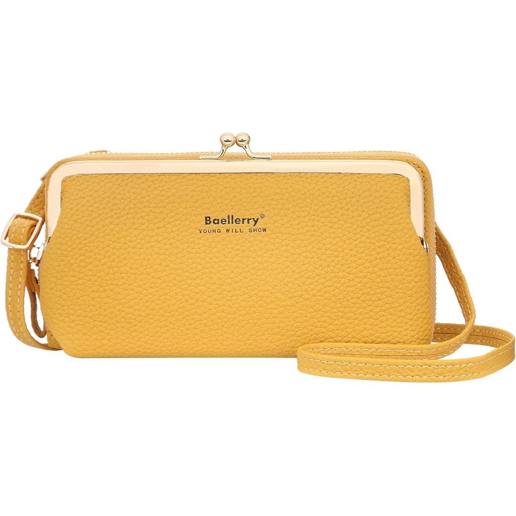 Bolsa de Ombro Pequena para Celular Mn&Sue para Mulheres, Bolsa de Ombro Feminina, Porta-Cartões, Carteira, Clutch para