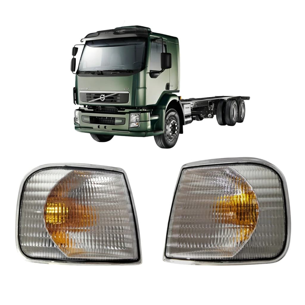 Par de Lanternas Pisca Seta Volvo VM