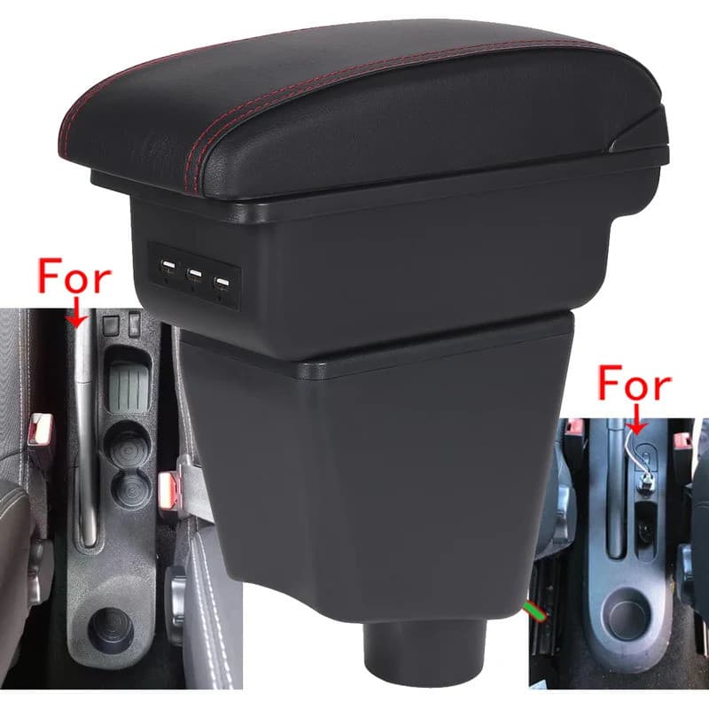 Apoio de Braço para Renault Clio 4, Renault Captur, Clio 3 III IV, Caixa de Apoio de Braço para Carro, Acessórios de Arm