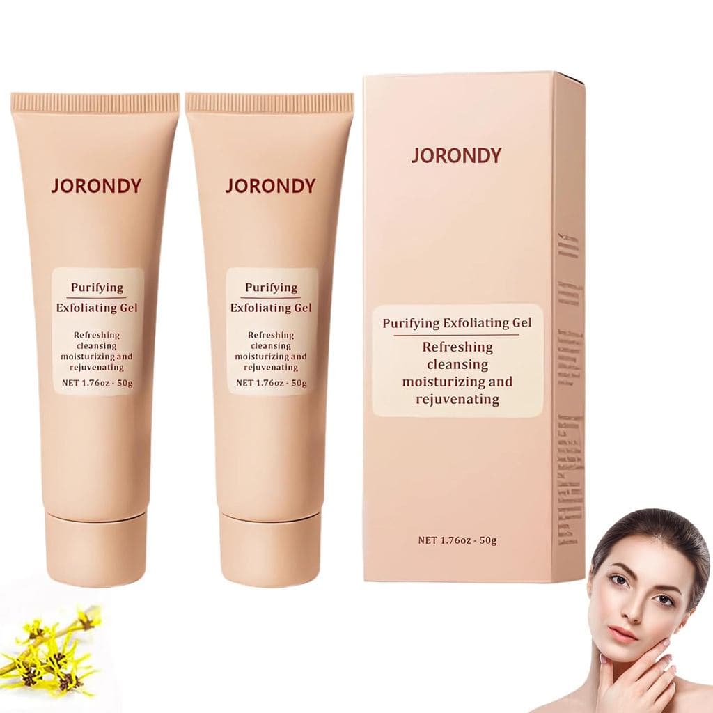 Gel Esfoliante Purificante, Esfoliante Corporal, Gel Esfoliante de Limpeza Profunda para Rosto e Corpo, Hidratante que L