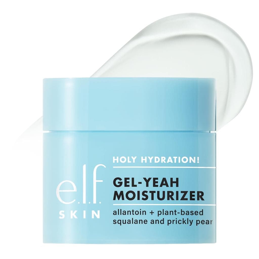 e.l.f. SKIN Hidratação Sagrada! Hidratante Gel-Yeah, Hidratante Leve Para Pele Cheia e Hidratada, Enriquecido Com Esqual