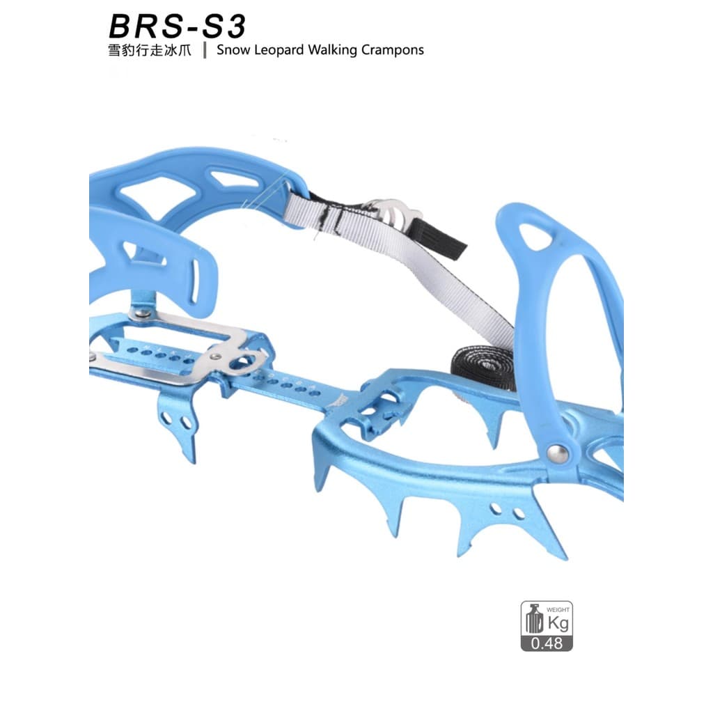 Brother BRS-S3 Crunches atualizados 14 dentes profissional escalada ao ar livre escalada no gelo liga de alumínio invern