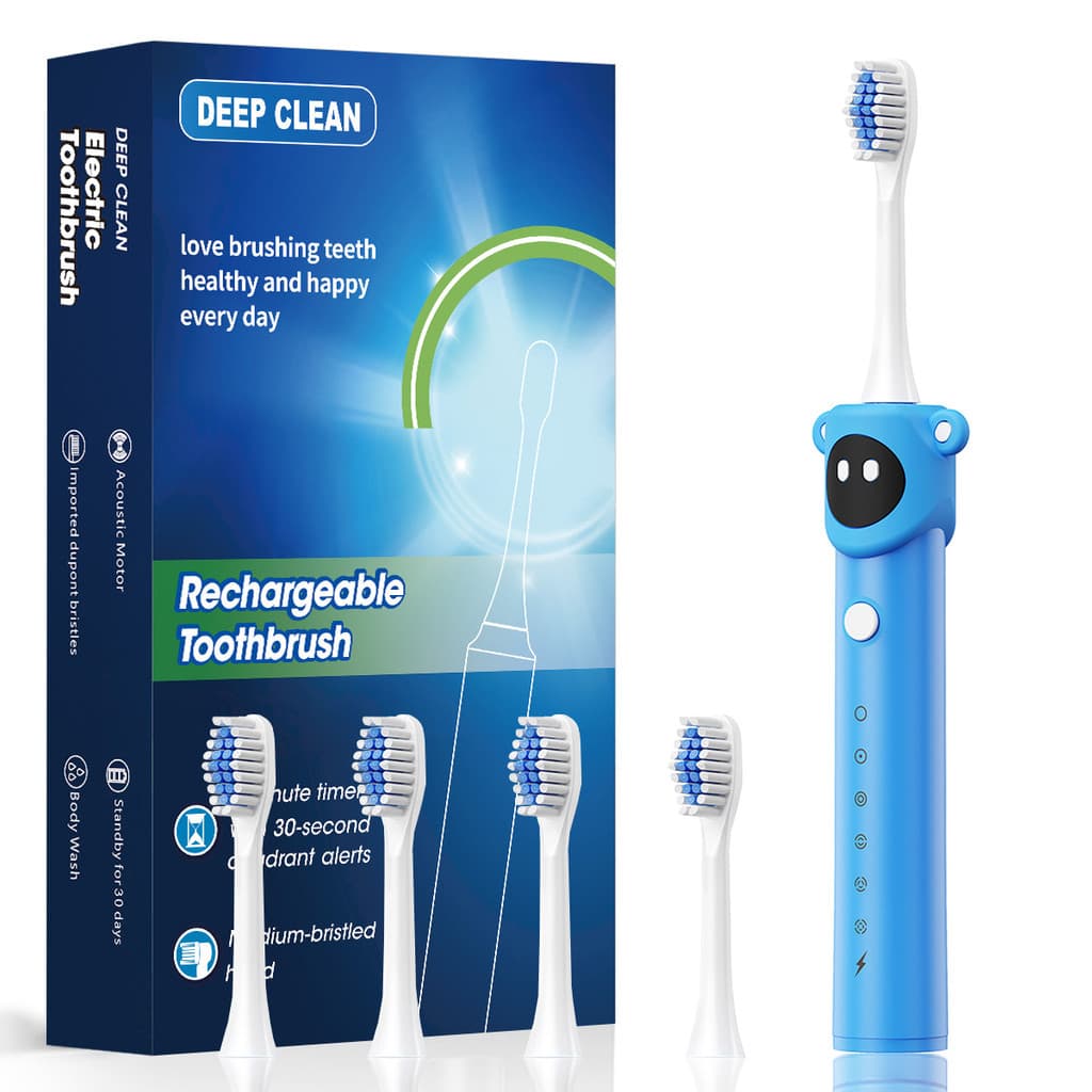 2026 Novo produto Embalagem em inglês Doméstico Não compre SENK Escova de dentes elétrica infantil Levitação magnética E