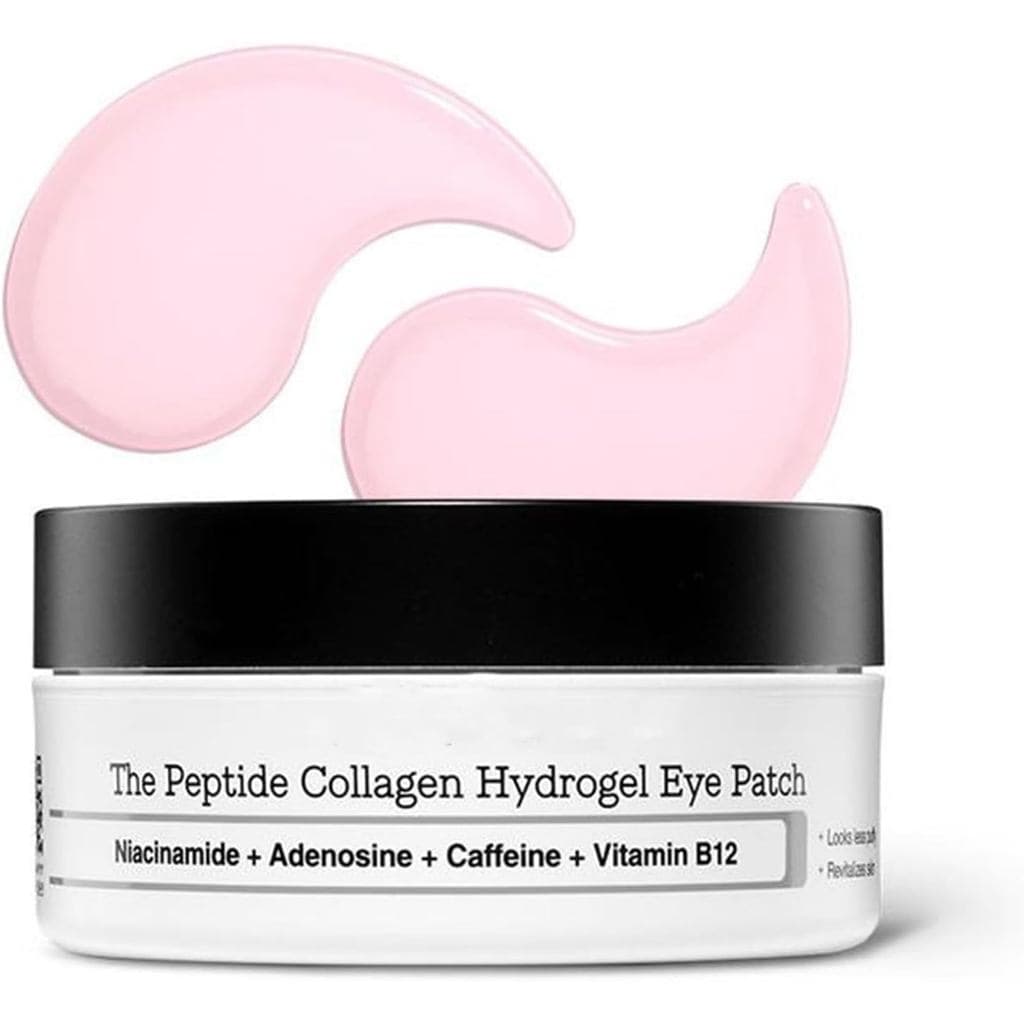 Patches de Hidrogel de Colágeno com Peptídeos Rosa para Olhos, Patches Coreanos para Rugas, para Olhos Inchados, Olheira