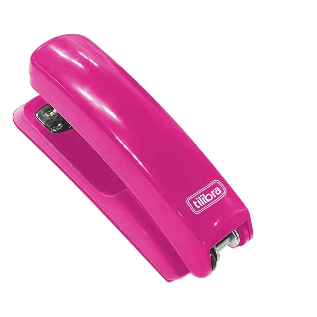 Grampeador Tilibra 25 Folhas De Mesa G2-25a Rosa