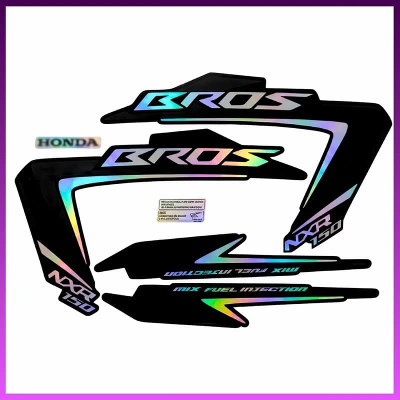 Adesivo Faixa Bros 150 KS ES ESD 2012 Holográfico Alto Brilho Premium