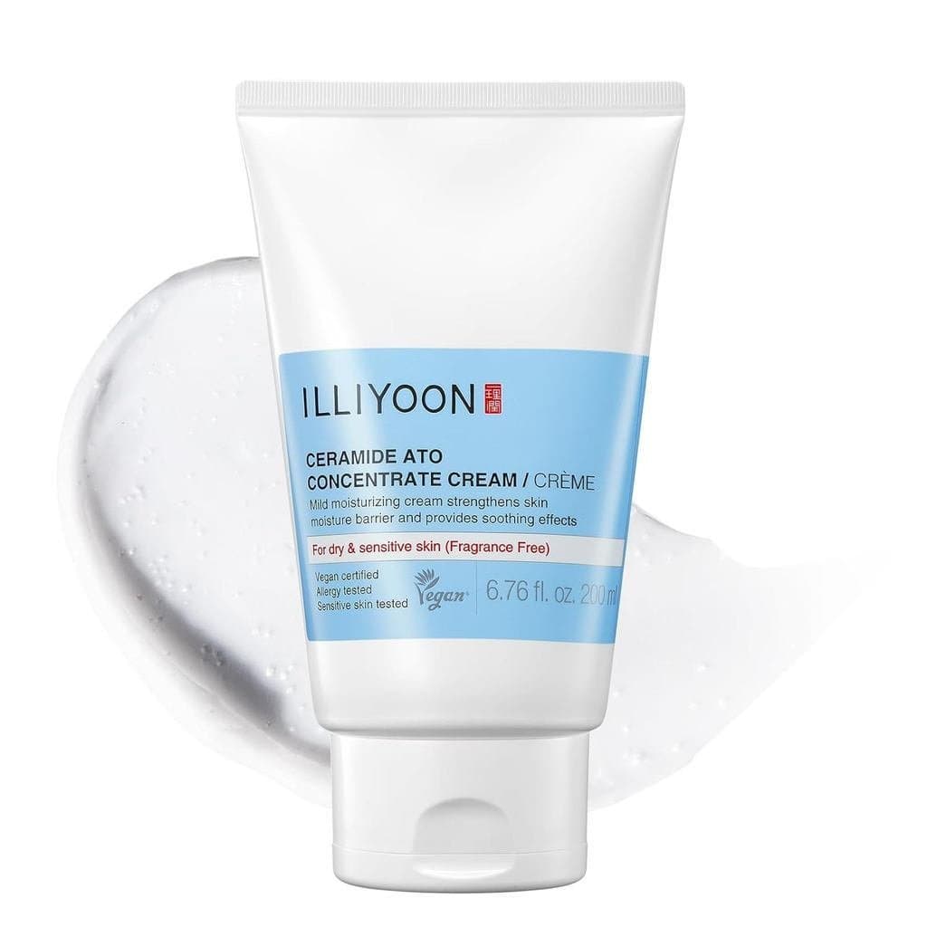 IlliyoonCeramideAtoConcentrate | Hidratante para Pele Seca e Sensível, Hidratação de 100 Horas, Para Rosto e Corpo, Suav