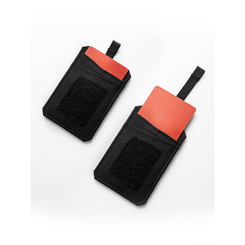 Porta-cartões funcional portátil, Mini Velcro, porta-cartões tático, porta-cartões bancários, cartão de crédito, bolsa d