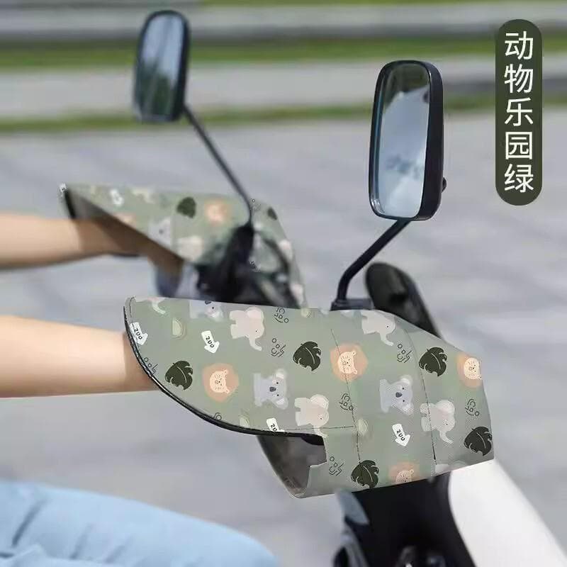 Luvas de proteção solar da motocicleta verão pára-sol capa protetora verão guiador capa à prova dwindproof água à prova