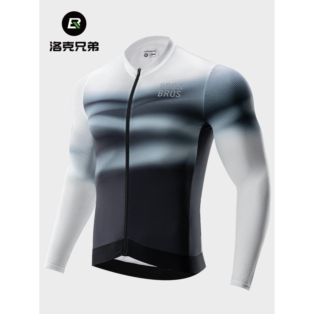 Rock Brothers Camisa de Ciclismo Top de Manga Comprida Primavera Verão Masculino Ciclismo Esportes Mountain Road Bike Je