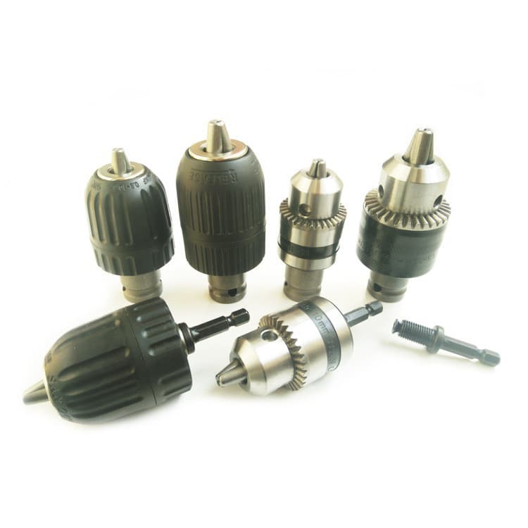 Mandril de furadeira de 13mm com adaptador, chave de bateria de lítio para conversor de furadeira, conexão rosqueada FJJ