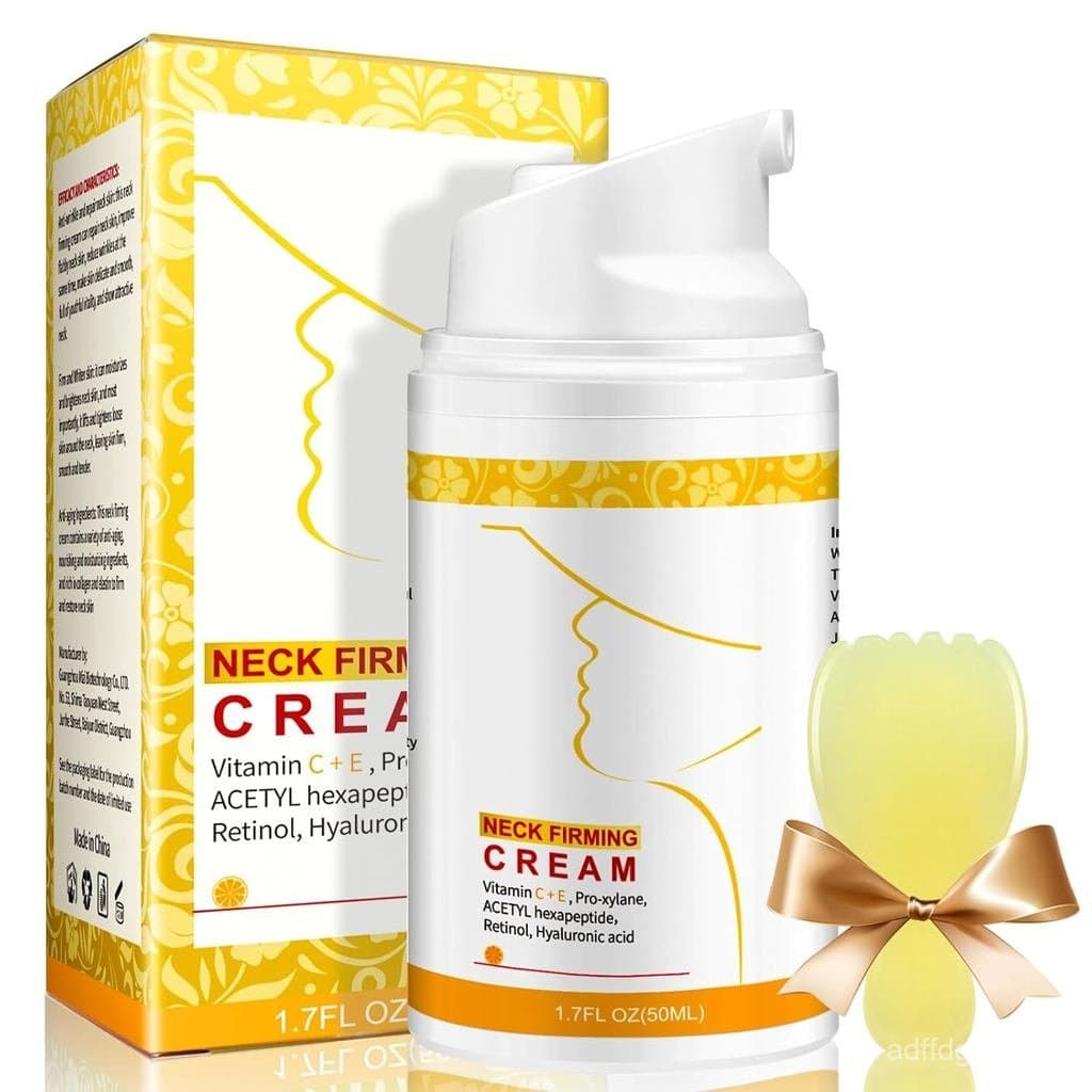 Creme para Pescoço para Firmar e Tonificar, Hidratante Antienvelhecimento com Colágeno, Retinol e Ácido Hialurônico, Efe