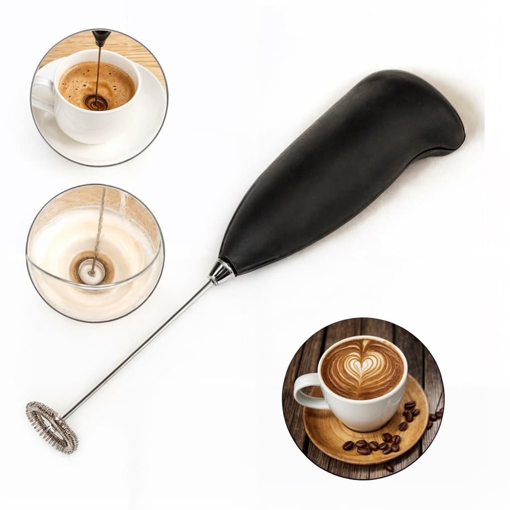 (Simples) Mini Mixer Misturador Elétrico Portátil Bivolt